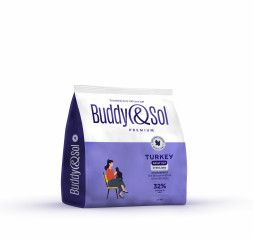 Buddy&Sol Premium Sterilized сухой корм для взрослых стерилизованных кошек с индейкой - 1,8 кг