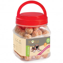 Molina лакомство для собак Куриные фрикадельки с рисом - 400 г