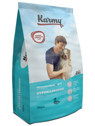 Karmy Hypoallergenic Medium &amp; Maxi сухой гипоаллергенный корм для взрослых собак средних и крупных пород с уткой - 2 кг