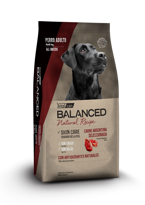 Vitalcan Balanced Dog Adult Natural Recipe сухой корм для взрослых собак с отборной Аргентинской говядиной - 15 кг