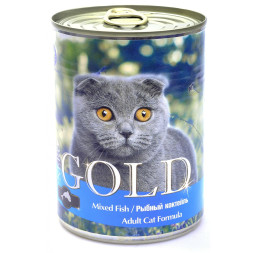 Nero Gold консервы для кошек рыбный коктейль - 810 г х 12 шт
