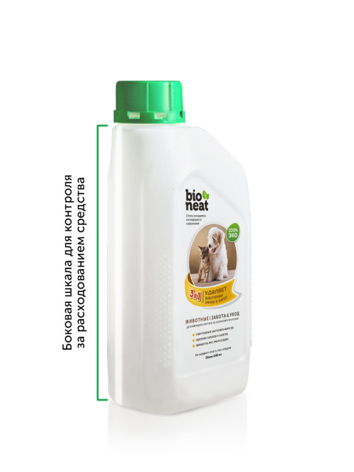 Bioneat средство для дезинфекции и устранения запахов "Животные. Забота и уход" - 1 л