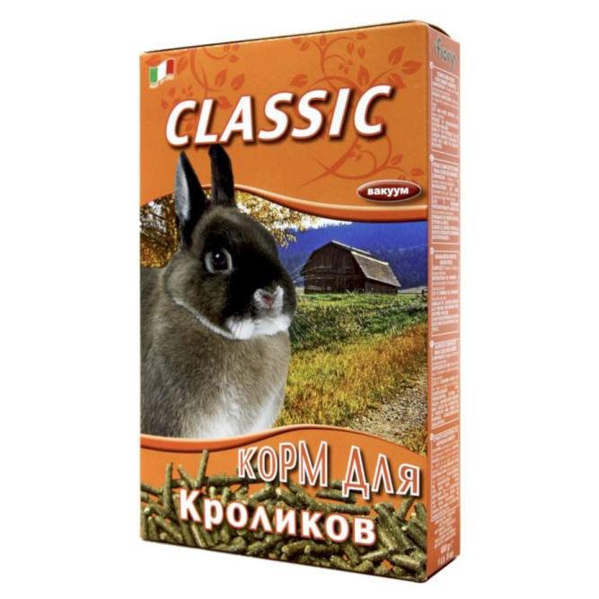 Fiory корм для кроликов Classic гранулированный - 680 г