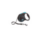 Flexi Black Design tape S поводок-рулетка для собак, голубая 5 м, до 15 кг