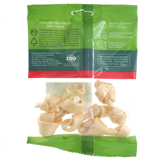 TiTBiT лакомство для собак кость узловая мини - 30 г