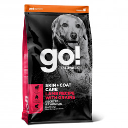GO! Skin + Coat Lamb Meal сухой корм для щенков и собак со свежим ягненком - 11,3 кг