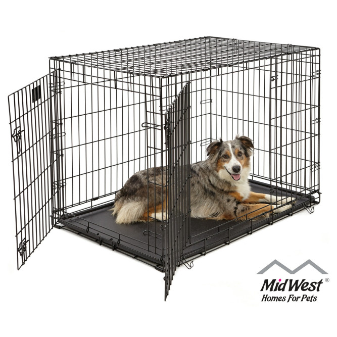 MidWest клетка Life Stages 107х71х79h см 2 двери черная