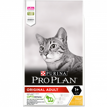 Pro Plan Cat Adult сухой корм для взрослых кошек с курицей - 10 кг