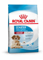 Royal Canin Medium Starter Mother Babydog для щенков средних размеров до 2-месяцев и сук в последней трети беременности и во время лактации - 4 кг