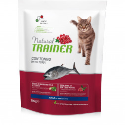 Trainer Natural Cat Adult сухой корм для взрослых кошек с тунцом - 300 г