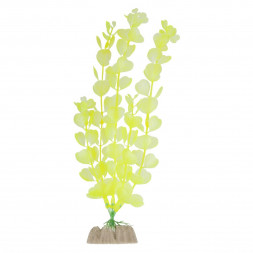 Glofish растение для аквариума пластиковое флуоресцентное желтое 20-32 см