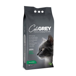 Cat's Grey Sensitive комкующийся наполнитель без ароматизатора - 10 кг
