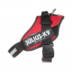 Julius-K9 шлейка для собак IDC-Powerharness 1, 63-85 см/ 23-30 кг, красная
