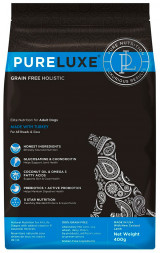 PureLuxe сухой корм для взрослых собак с индейкой - 400 г