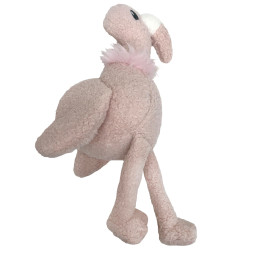 Tufflove игрушка для собак Фламинго, 35 см, розовый