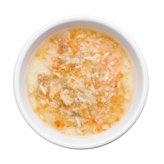 Organix влажный корм для котят, суп с треской, овощами и рисом - 80 г х 24 шт