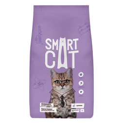 Smart Cat сухой корм для стерилизованных кошек с кроликом - 5 кг
