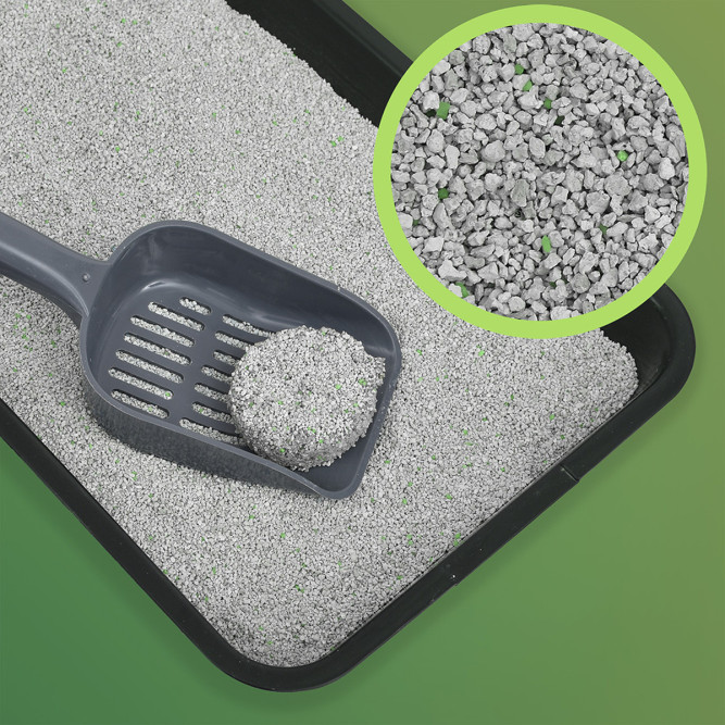 Organix комкующийся глиняный наполнитель для кошачьего туалета, с ароматом свежескошенной травы - 8 кг