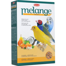 Padovan Melange Fruit корм для декоративных птиц дополнительный с фруктами и яйцом - 300 г