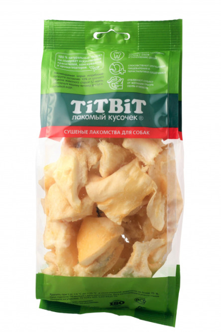 TiTBiT лакомство для собак хрустики говяжьи - 65 г
