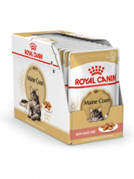 Royal Canin Maine Coon Adult паучи для взрослых кошек породы Мэйн Кун в соусе - 85 г х 24 шт