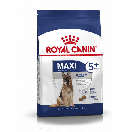 Royal Canin Maxi Adult 5+ для взрослых собак крупных размеров в возрасте от 5 до 8 лет - 4 кг
