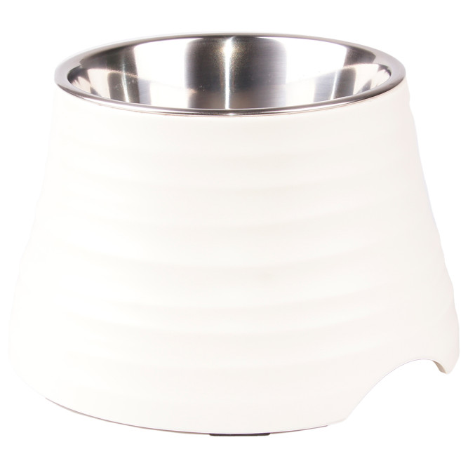 SuperDesign миска для собак меламиновая, 500 мл, белая