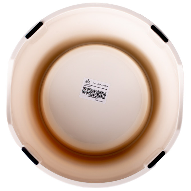 SuperDesign миска для собак меламиновая, 500 мл, белая