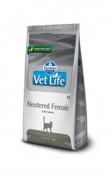 Farmina Vet Life Cat Neutered Female сухой корм для взрослых стерилизованных кошек - 400 г