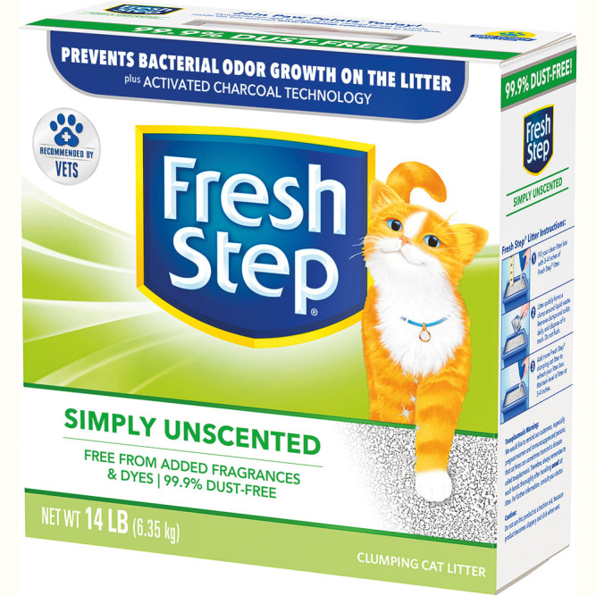 Fresh Step Clumping наполнитель комкующийся без ароматизатора - 6,35 кг
