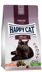 Happy Cat Sterilised сухой корм для взрослых стерилизованных кошек с атлантическим лососем - 1,3 кг