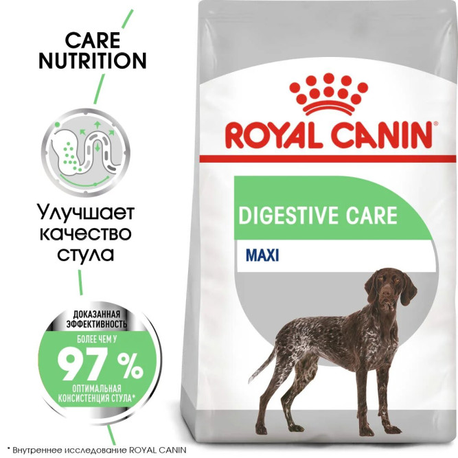 Royal Canin Maxi Digestive Care сухой корм для взрослых собак крупных размеров с чувствительной пищеварительной системой - 3 кг