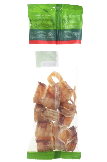 TiTBiT лакомство для собак колечки из трахеи XL - 120 г