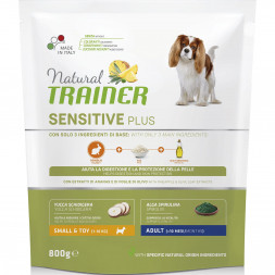 Trainer Natural Sensitive Plus Adult Mini сухой гипоаллергенный корм для взрослых собак мелких пород c кроликом - 800 г