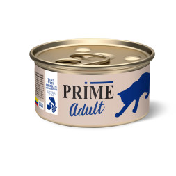 PRIME консервы для взрослых кошек с тунцом, курицей и ананасом, в собственном соку - 85 г х 12 шт