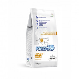 Forza10 Urinary Active сухой корм для взрослых кошек при заболеваниях мочевыводящих путей с рыбой - 1,5 кг