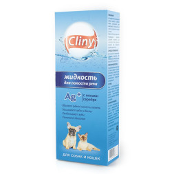 Cliny жидкость для полости рта для кошек и собак - 100 мл