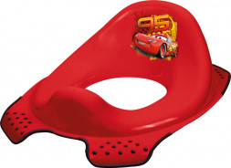 Keeeper Disney сиденье-накладка на унитаз с антискользящей функцией ewa &quot;cars&quot; 30 40 15 см Вишнево-красный