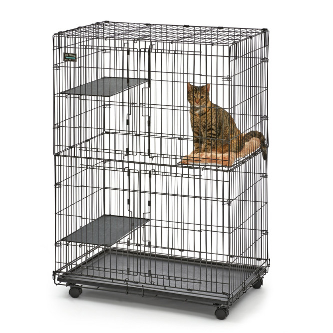 MidWest клетка для кошек Cat Playpens 89,5х59х120,6h см