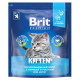 Brit Premium Cat Kitten сухой корм для котят с курицей и лососем - 2 кг