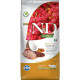 Farmina N&D Quinoa Cat Grain Free Skin & Coat Quail сухой беззерновой корм для взрослых кошек для кожи и шерсти с перепелом и киноа - 5 кг