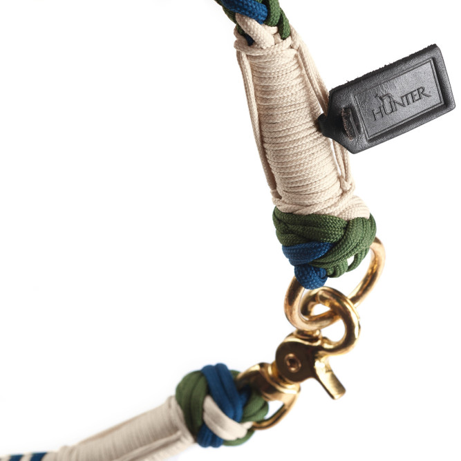 Hunter Tinnum 55 oшейник для собак, L (55 см), синий с зеленым