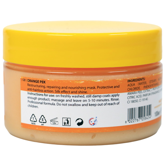 ISB Fruit of the Groomer Orange восстанавливающая маска для слабой выпадающей шерсти - 100 мл