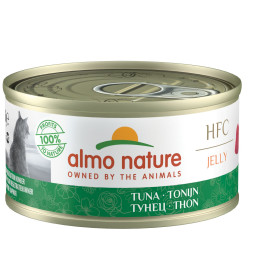 Almo Nature HFC консервы для взрослых кошек с тунцом, в желе - 70 г x 24 шт