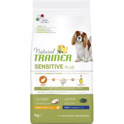 Trainer Natural Sensitive Plus Adult Mini сухой гипоаллергенный корм для взрослых собак мелких пород c кроликом - 7 кг