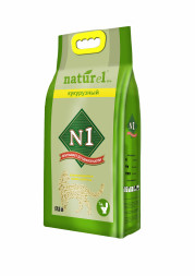N1 NATUReL наполнитель комкующийся кукурузный - 17,5л