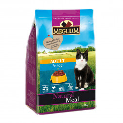 Сухой корм Meglium Adult для кошек с чувствительным пищеварением с рыбой - 1,5 кг