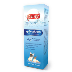 Cliny зубной гель для кошек и собак - 75 мл