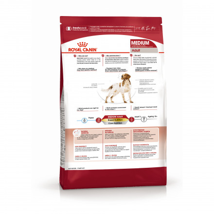 Royal Canin Medium Adult сухой корм для взрослых собак средних пород - 15 кг
