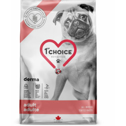 1st CHOICE GF Derma сухой беззерновой корм для собак с гиперчувствительной кожей с лососем - 340 г